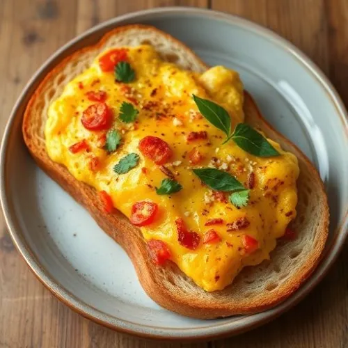 Bread & Omlet (Breakfast)